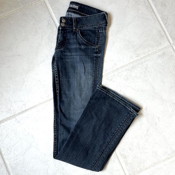 Hudson Signature Flap Pocket Bootcut Stretch Jeans in size 27 - Picture 7 of 7